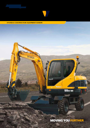 Mini excavatoare Hyundai R55W-9A