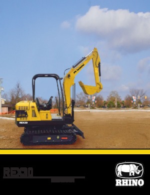 Mini excavatoare RHINO REX30