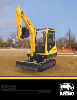 Mini excavatoare RHINO REX35