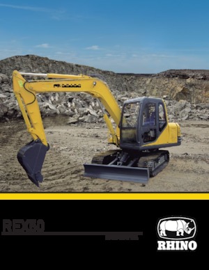 Mini excavatoare RHINO REX50