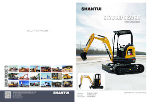Mini excavatoare Shantui SE27SR