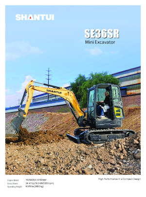 Mini excavatoare Shantui SE36SR
