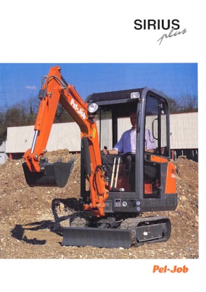 Mini excavatoare Pel-Job Sirius