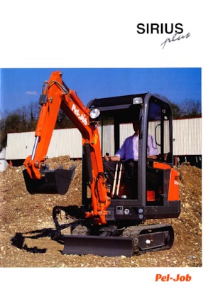 Mini excavatoare Pel-Job Sirius