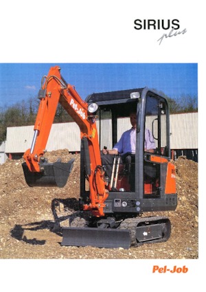 Mini excavatoare Pel-Job Sirius