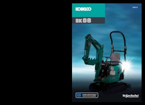 Mini excavatoare Kobelco SK 08 1E