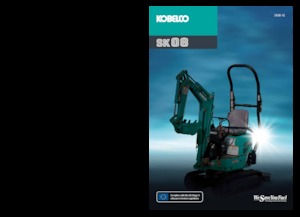 Mini excavatoare Kobelco SK 08 1E