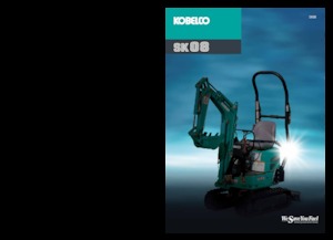 Mini excavatoare Kobelco SK 08