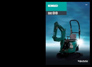 Mini excavatoare Kobelco SK 08