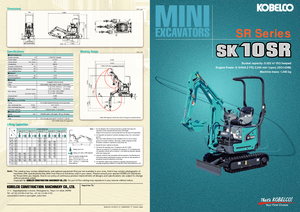 Mini excavatoare Kobelco SK 10 SR 2