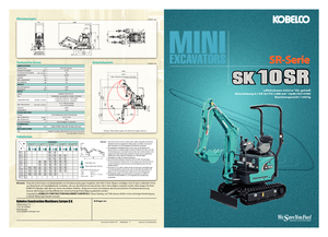 Mini excavatoare Kobelco SK 10 SR 2