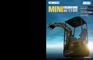 Mini excavatoare Kobelco SK 17 SR 6E