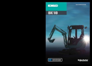 Mini excavatoare Kobelco SK 18 1E
