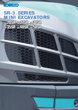 Mini excavatoare Kobelco SK 35 SR 5