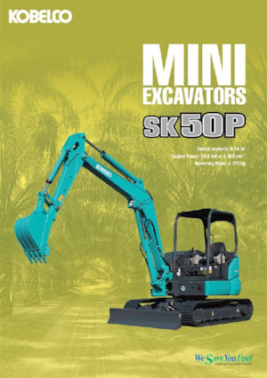 Mini excavatoare Kobelco SK 50 P 6