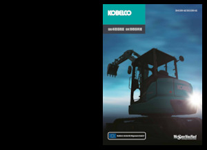 Mini excavatoare Kobelco SK 55 SRX 6E