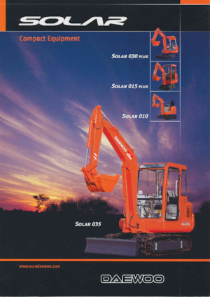 Mini excavatoare Daewoo SOLAR 010