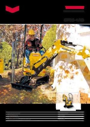 Mini excavatoare Yanmar SV 08-1 AS