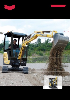 Mini excavatoare Yanmar SV 18 CR