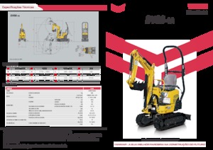 Mini excavatoare Yanmar SV08-1A