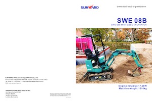 Mini excavatoare Sunward SWE08B