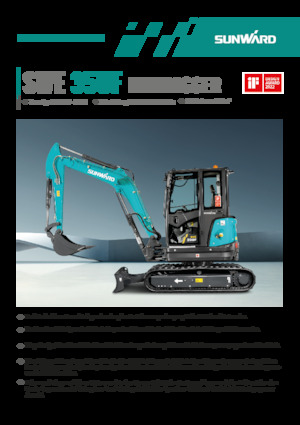 Mini excavatoare Sunward SWE35UF