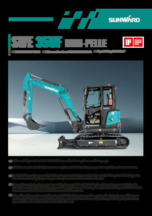 Mini excavatoare Sunward SWE35UF