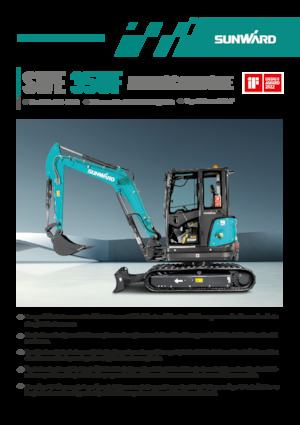 Mini excavatoare Sunward SWE35UF