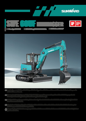 Mini excavatoare Sunward SWE60UF