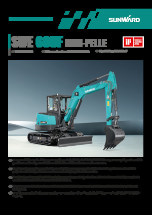 Mini excavatoare Sunward SWE60UF