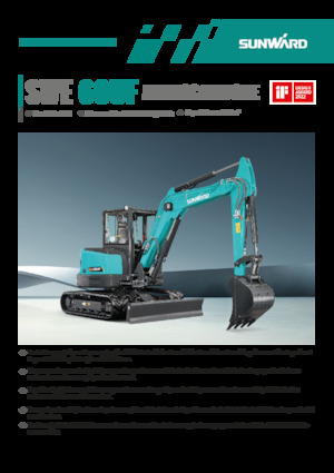 Mini excavatoare Sunward SWE60UF