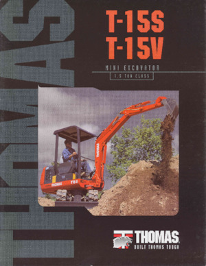 Mini excavatoare Thomas T-15V