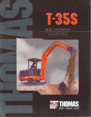 Mini excavatoare Thomas T-35S