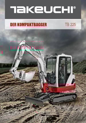 Mini excavatoare Takeuchi TB 225