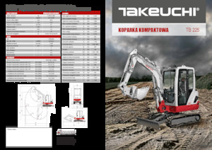 Mini excavatoare Takeuchi TB 225