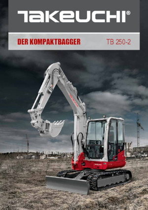 Mini excavatoare Takeuchi TB 250-2