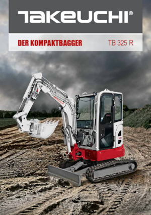 Mini excavatoare Takeuchi TB 325 R