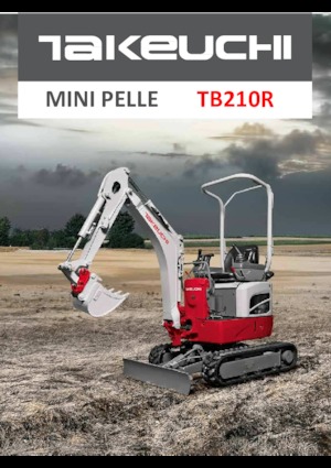 Mini excavatoare Takeuchi TB 210 R