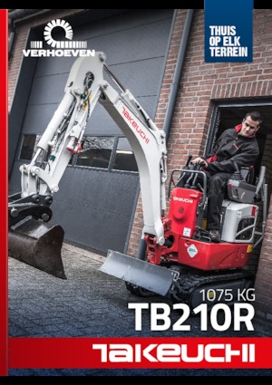 Mini excavatoare Takeuchi TB 210 R