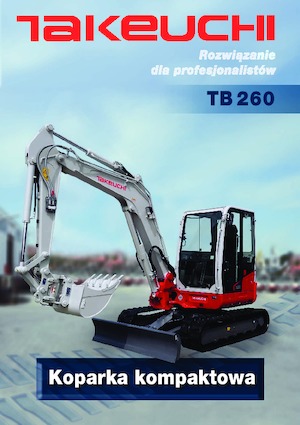 Mini excavatoare Takeuchi TB 260