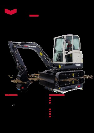 Mini excavatoare Schaeff TC 25