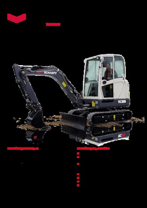 Mini excavatoare Schaeff TC 25
