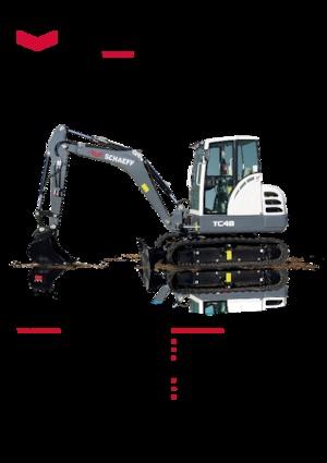 Mini excavatoare Schaeff TC 48