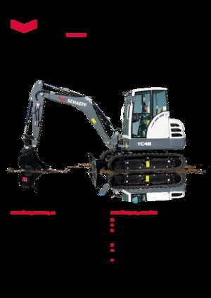 Mini excavatoare Schaeff TC 48