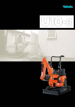 Mini excavatoare Kubota U10-3 SL