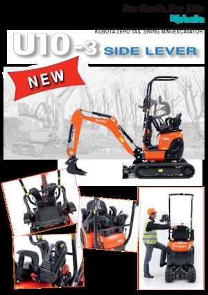 Mini excavatoare Kubota U10-3 SL