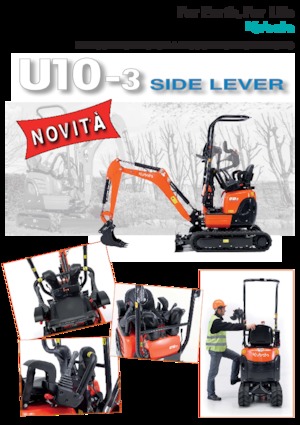 Mini excavatoare Kubota U10-3 SL