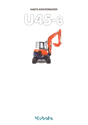 Mini excavatoare Kubota U45-3 G