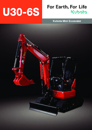 Mini excavatoare Kubota U30-6S