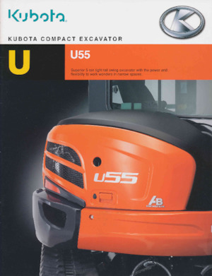 Mini excavatoare Kubota U55